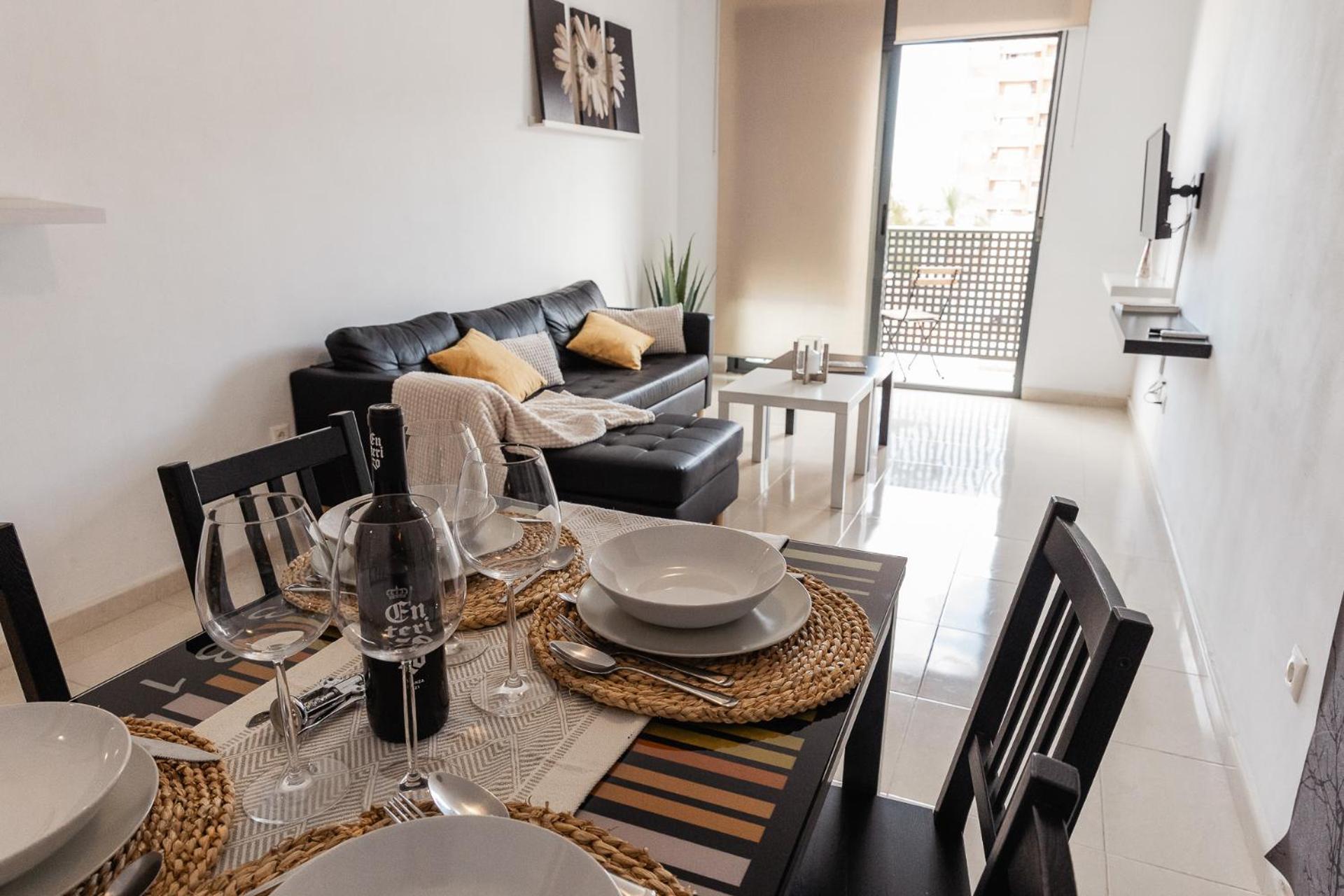 Apartmán La Parreta Centro Vinarós Pokoj fotografie